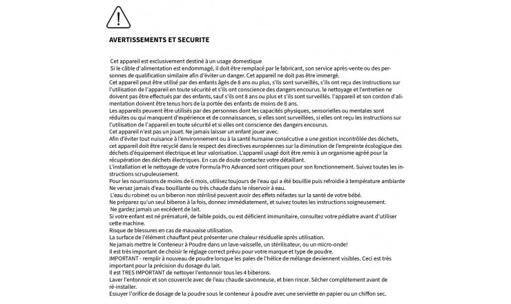 Préparateur de Biberons Baby Brezza®